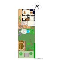 plan rdc et jardin