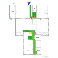 Plan d'intervention - Agence Toulouse RDC de face