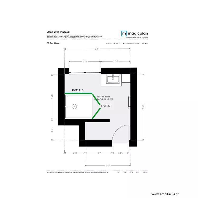 Plan Projet  MR. Pineaud 2. Plan de 