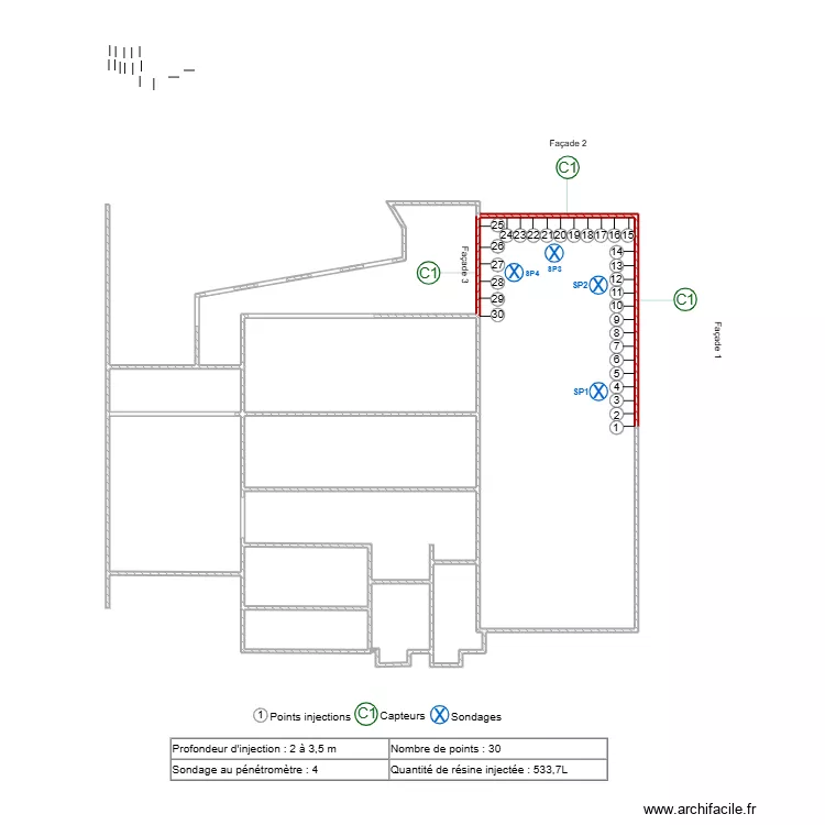 DAIN BELGIQUE. Plan de 