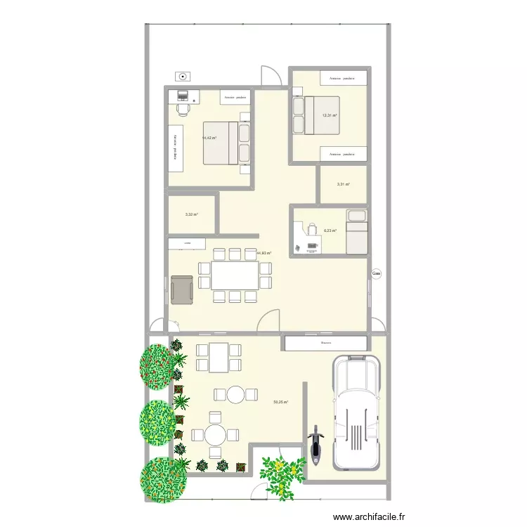 casa peravia5. Plan de 7 Pièces et 135 m² casa peravia5. Plan de 7 Pièces et 135 m²