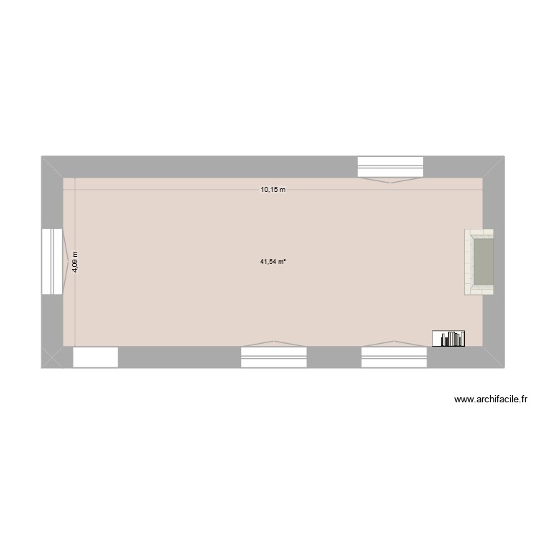 pamont vide. Plan de 0 pièce et 0 m2