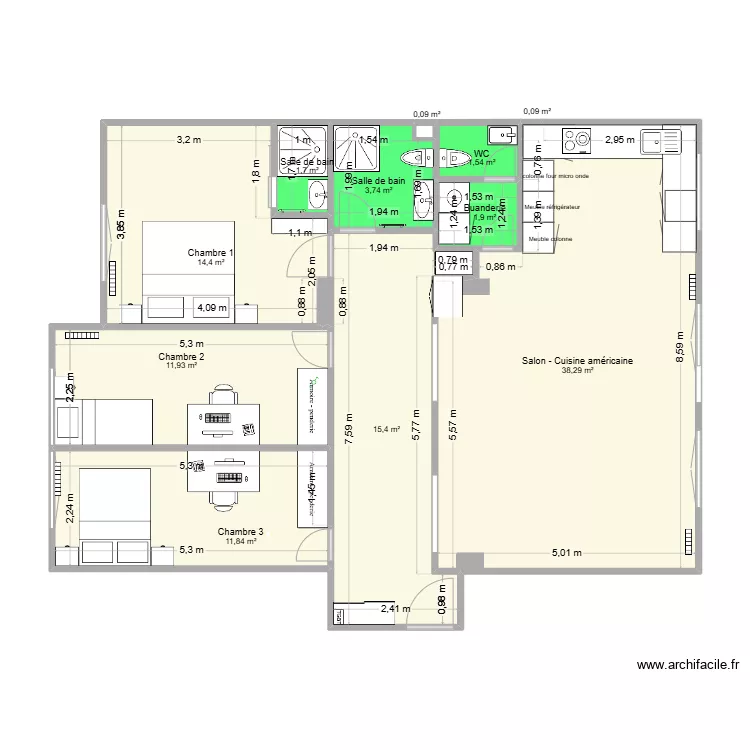 OSB PROJET 20250801. Plan de 