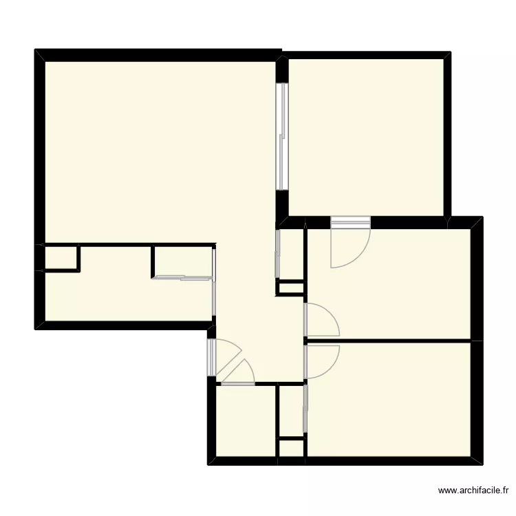 Alba Brut. Plan de 11  et 87 m²