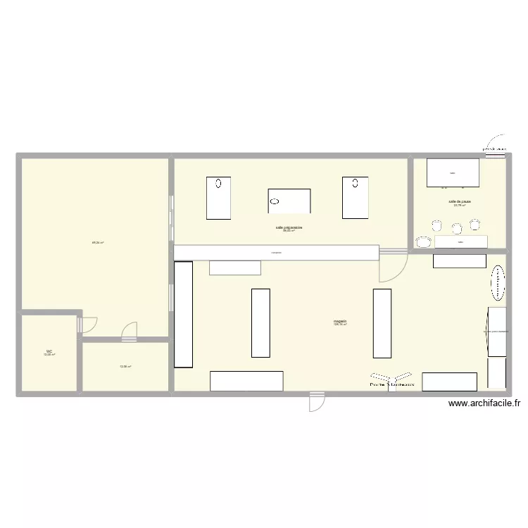 Erina Rayer. Plan de 