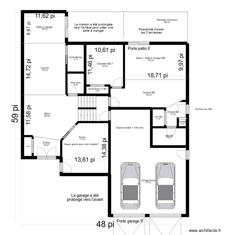 Nouveau-Plan-Modifi&eacute;e. Plan de 