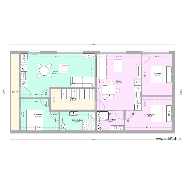 grange. Plan de 0 pièce et 0 m2