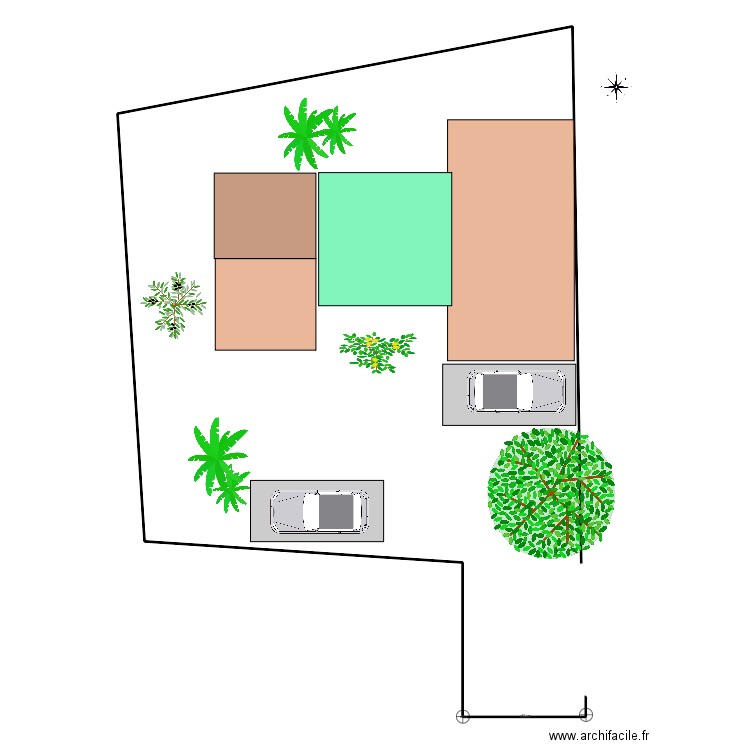 Toiture Emprise au sol. Plan de 0 pièce et 0 m2