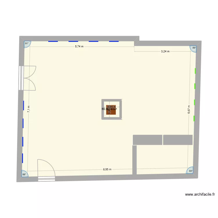 Exposition Photo Libert&eacute;. Plan de 2  et 63 m²