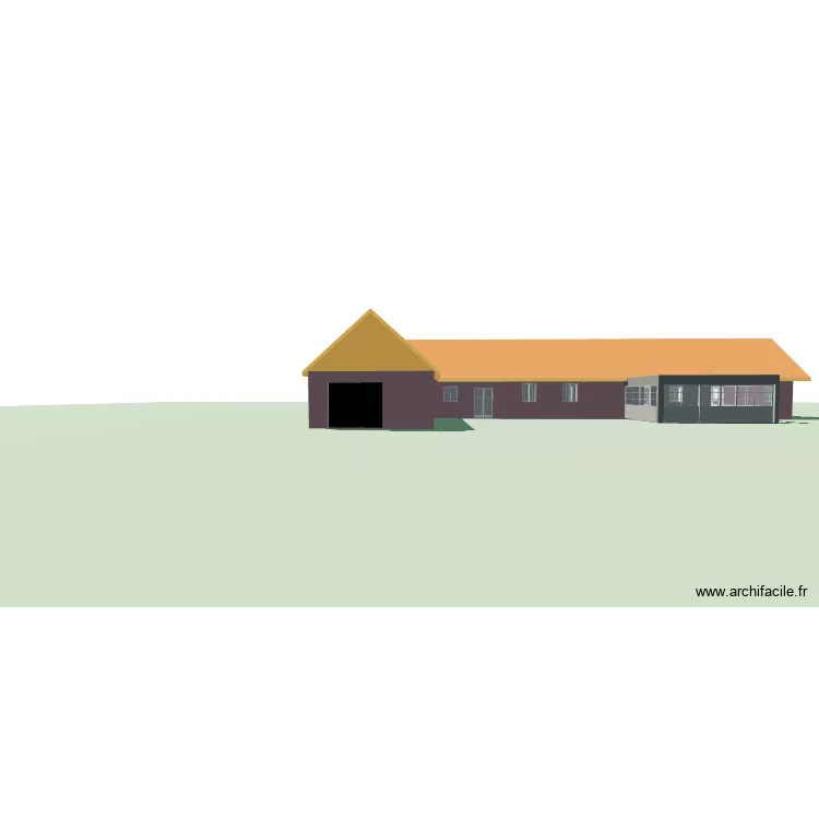 Drucat. Plan de 12 Pièces et 215 m²