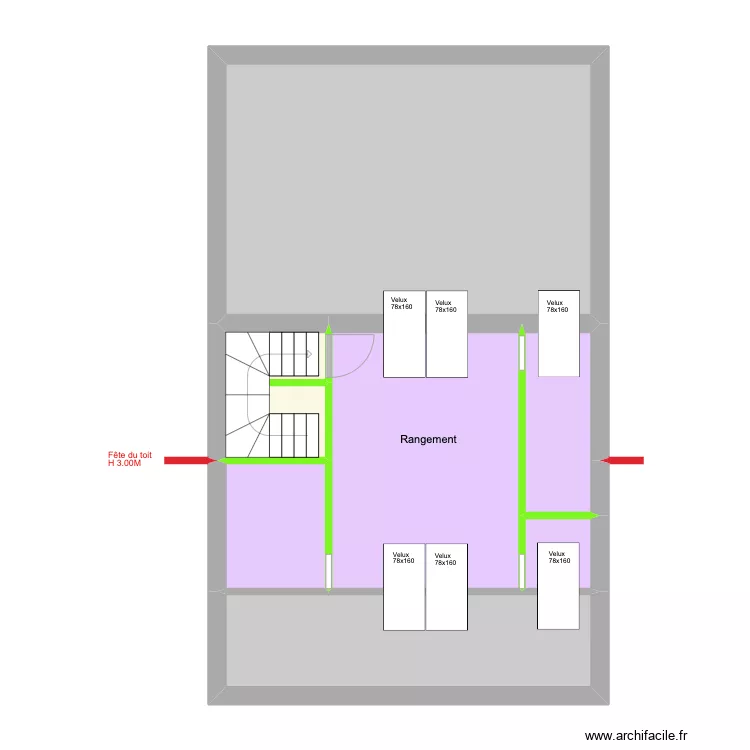 Victor Gilsoul Rez+3 Unif. Plan de 0 pièce et 0 m2 Victor Gilsoul Rez+3 Unif. Plan de 0 pièce et 0 m2