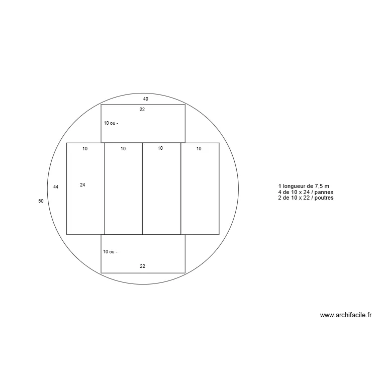 SECTIONS BOIS GRANDE LONGUEUR 2 B. Plan de SECTIONS BOIS GRANDE LONGUEUR 2 B. Plan de