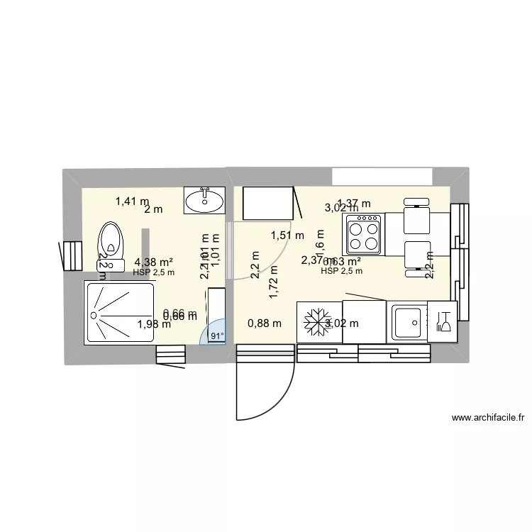 Cuisine. Plan de Cuisine. Plan de
