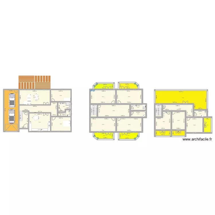 Maison ASY1977 N&deg;1. Plan de 30  et 548 m²