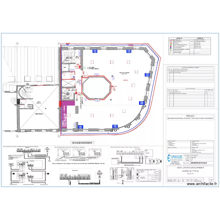 Ex TATI R+4. Plan de 