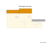 Plan de facade nord