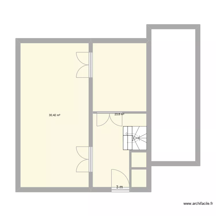 leroy 1. Plan de 2 et 54 m² leroy 1. Plan de 2 et 54 m²