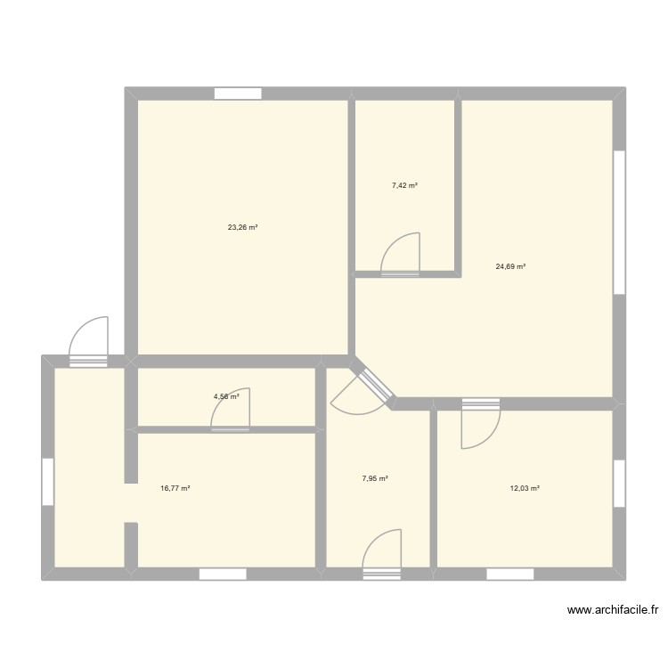 Chantier Roeschwoog RDC. Plan de 0 pièce et 0 m2 Chantier Roeschwoog RDC. Plan de 0 pièce et 0 m2