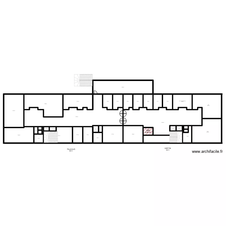 TILLEULS R+1 APRES tx. Plan de 
