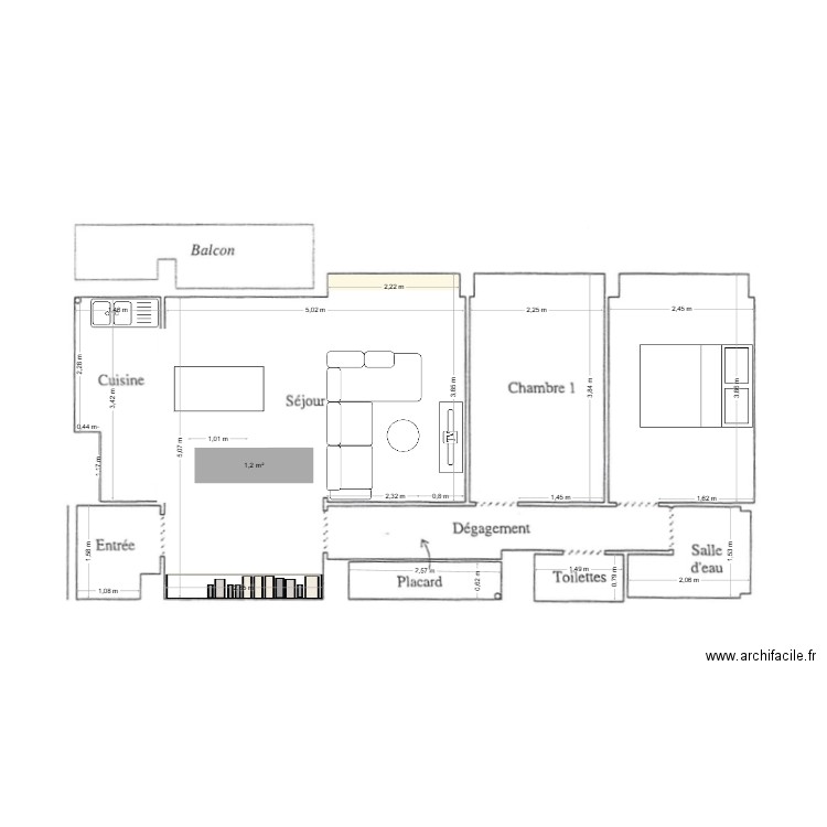 Plan Coco 2. Plan de 0 pièce et 0 m2