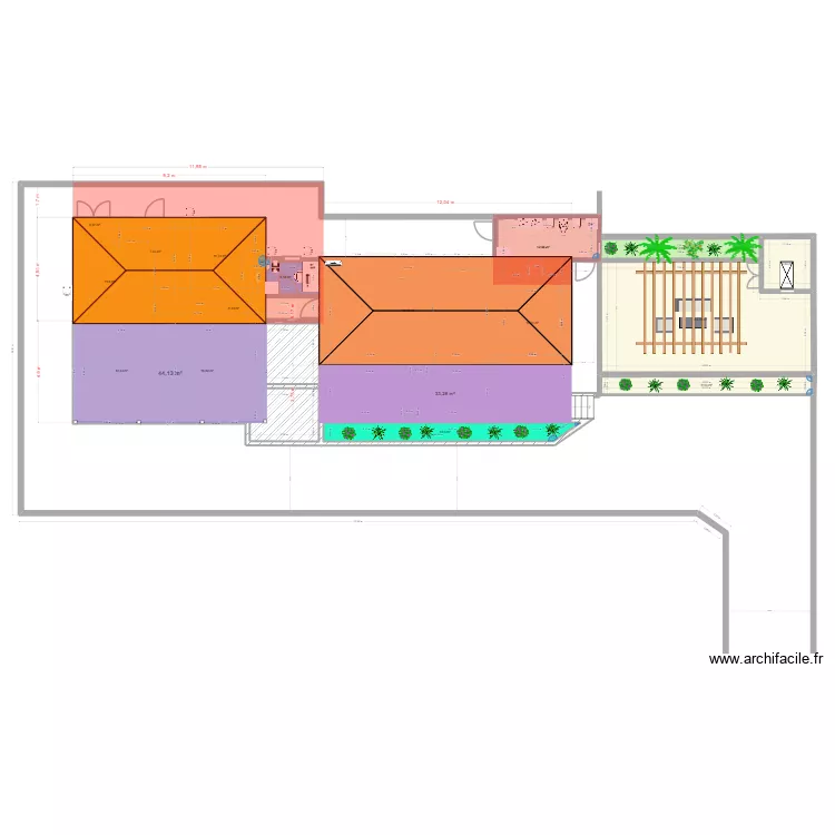 Yanis mesures Charpente Maison. Plan de 18 et 264 m² Yanis mesures Charpente Maison. Plan de 18 et 264 m²
