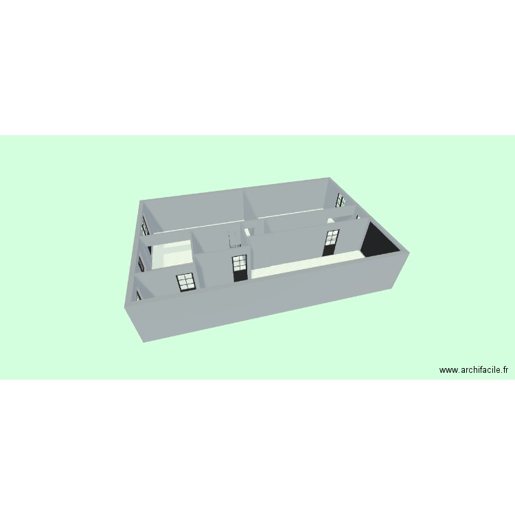 Maison à rénover. Plan de 0 pièce et 0 m2