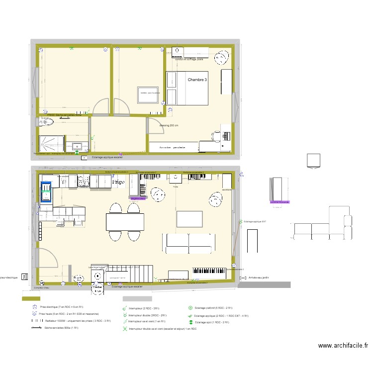 PLANS MAISON septembre 2025 14. Plan de 8 pièces et 189 m2