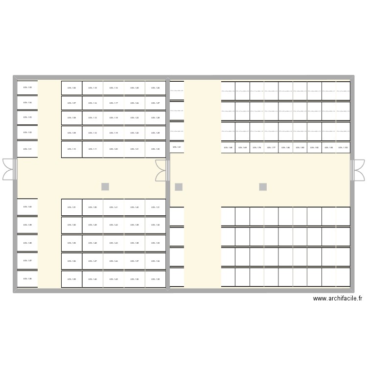kanal Archives -1. Plan de 2 pièces et 308 m2