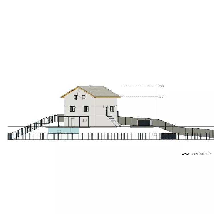 travaux 2. Plan de 4 Pièces et 221 m² travaux 2. Plan de 4 Pièces et 221 m²