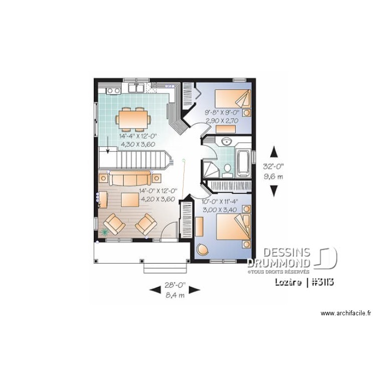 Plan maison. Plan de 0 pièce et 0 m2