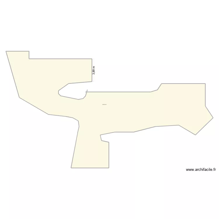 Verne Alain elne. Plan de 1  et 289 m²