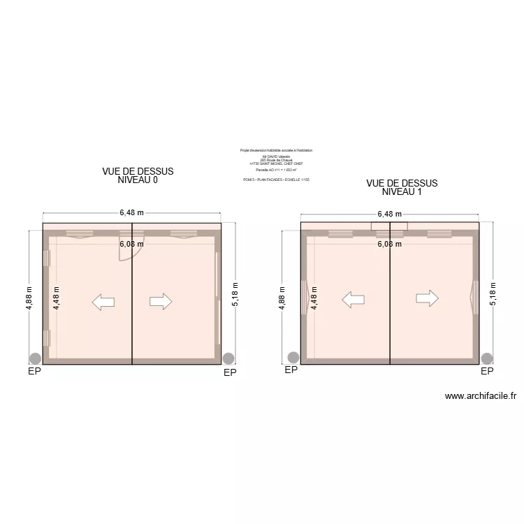 PCMI 4 Val. Plan de 2 et 55 m² PCMI 4 Val. Plan de 2 et 55 m²