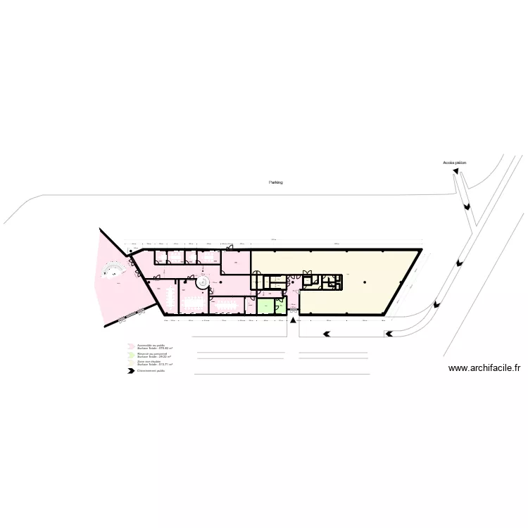 Toulouse Brindejonc RDC - ERP. Plan de Toulouse Brindejonc RDC - ERP. Plan de