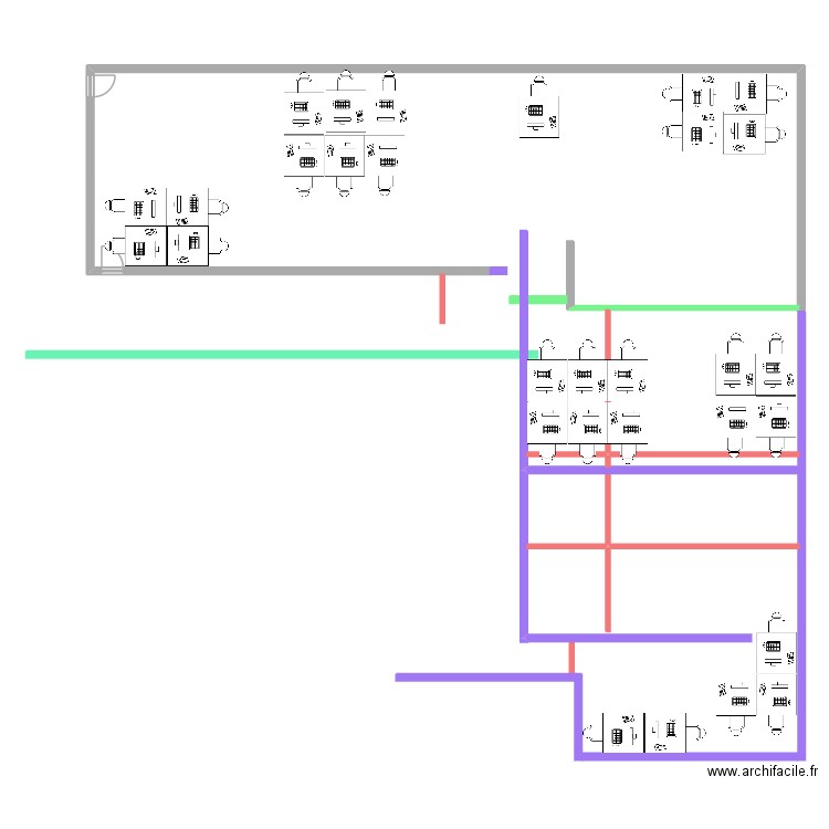 BUREAU B v3 douane. Plan de 0 pièce et 0 m2