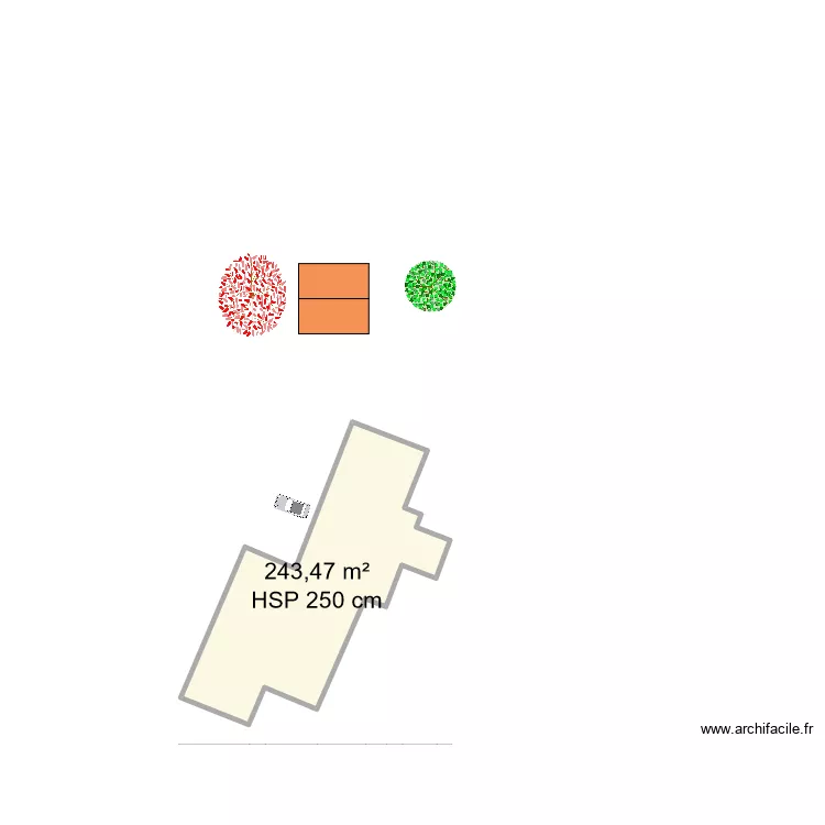 Plan de masse. Plan de 