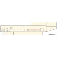 batiment trefilage avec préau entrrée