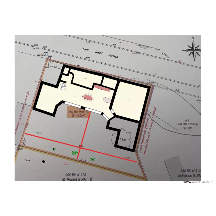 ok les sables. Plan de 