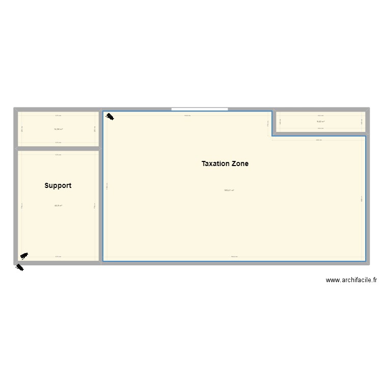 Arlon. Plan de 4 pièces et 252 m2