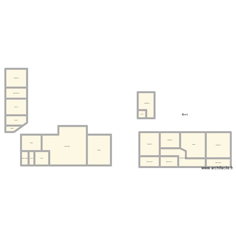 350602368. Plan de 21 pièces et 249 m2