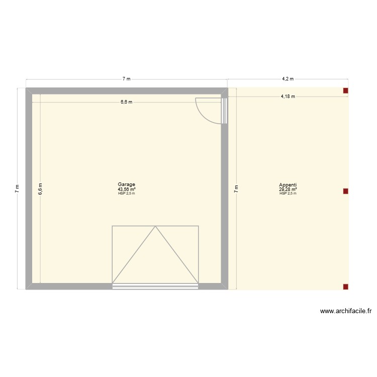 plan de masse. Plan de 0 pièce et 0 m2