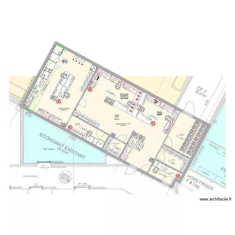 LA RAVOIRE V6. Plan de 