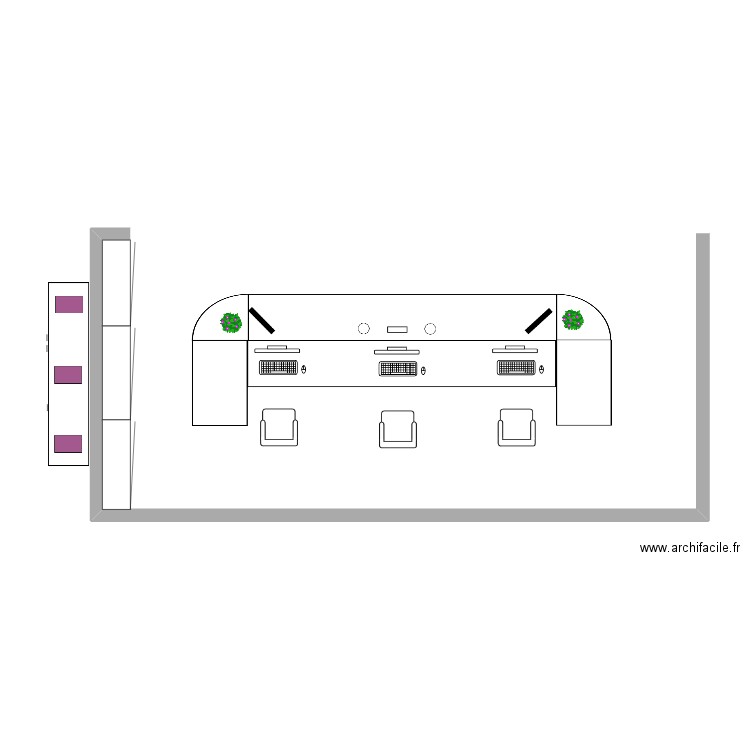new reception. Plan de 0 pièce et 0 m2