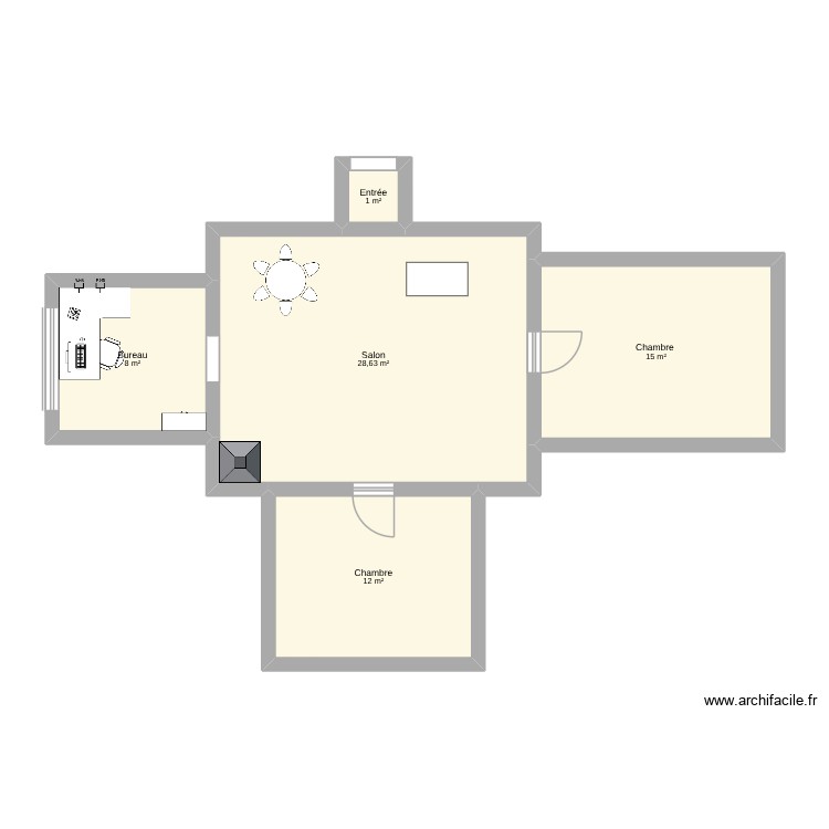 Construction. Plan de 0 pièce et 0 m2
