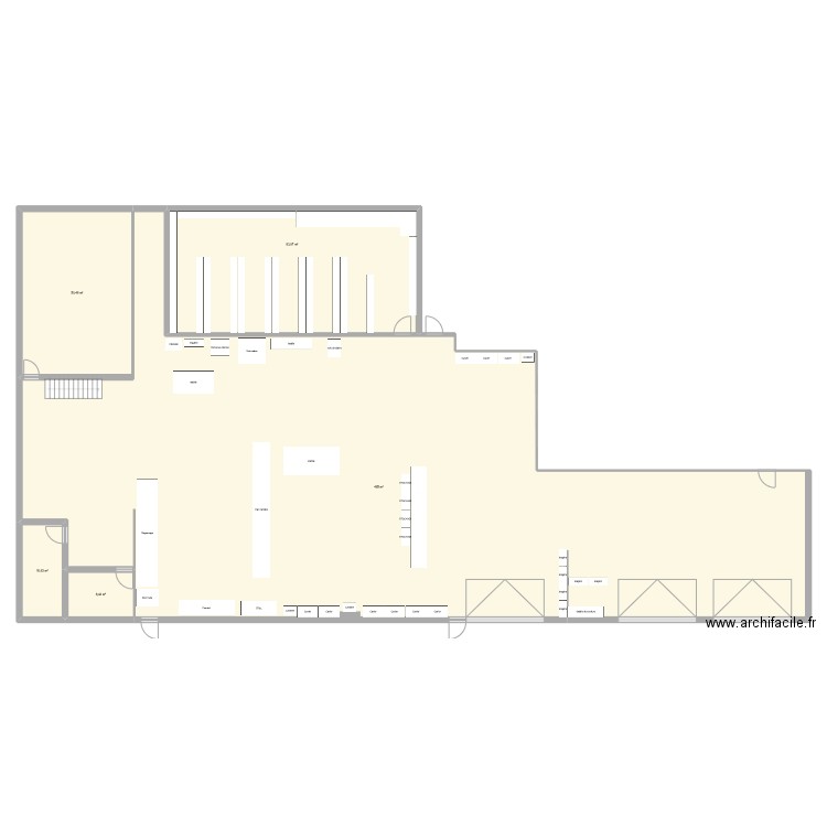 atelier. Plan de 0 pièce et 0 m2