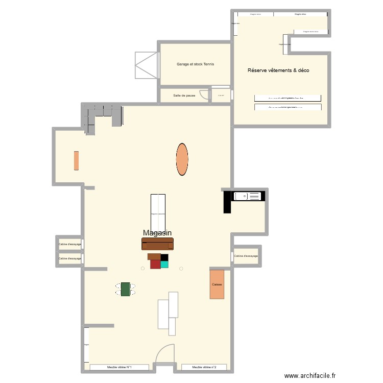 Bensimon. Plan de 0 pièce et 0 m2