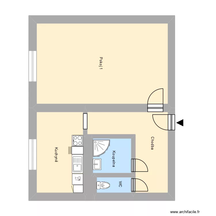 Matu&scaron;kova 1056 byt 8. Plan de 10 Pièces et 176 m²