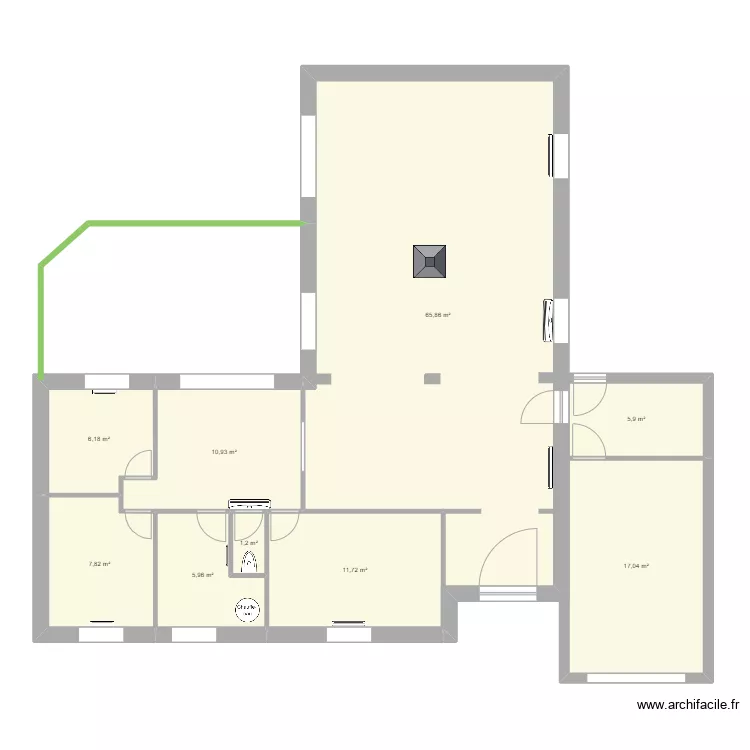 maison. Plan de maison. Plan de