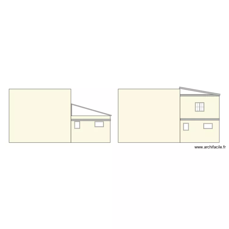 FACADE EXT J. Plan de 