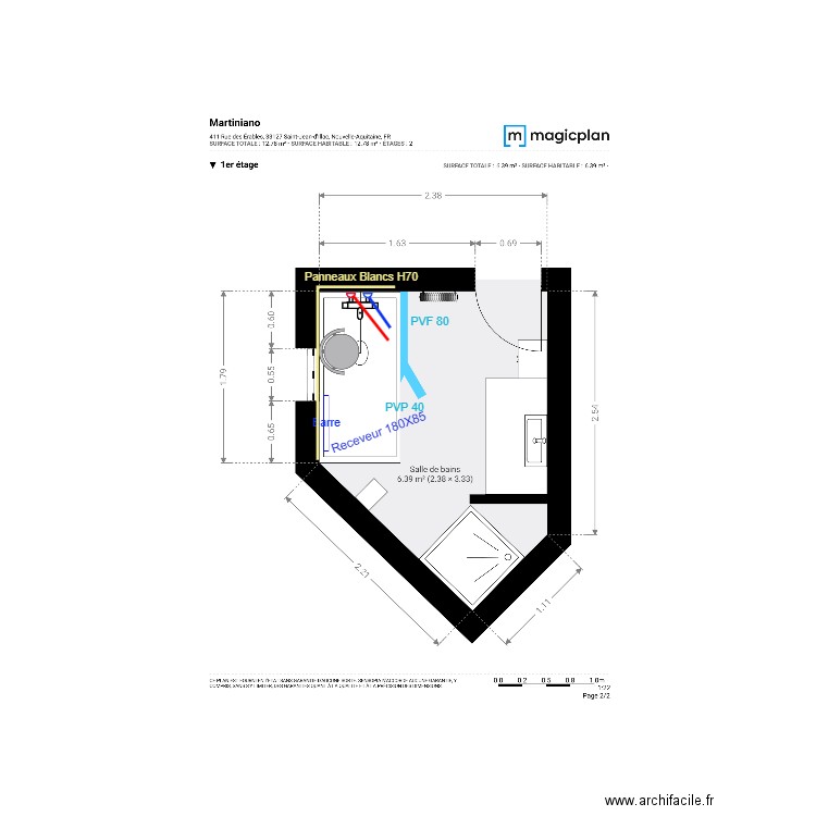 Plan Projet  Martiniano. Plan de 0 pièce et 0 m2