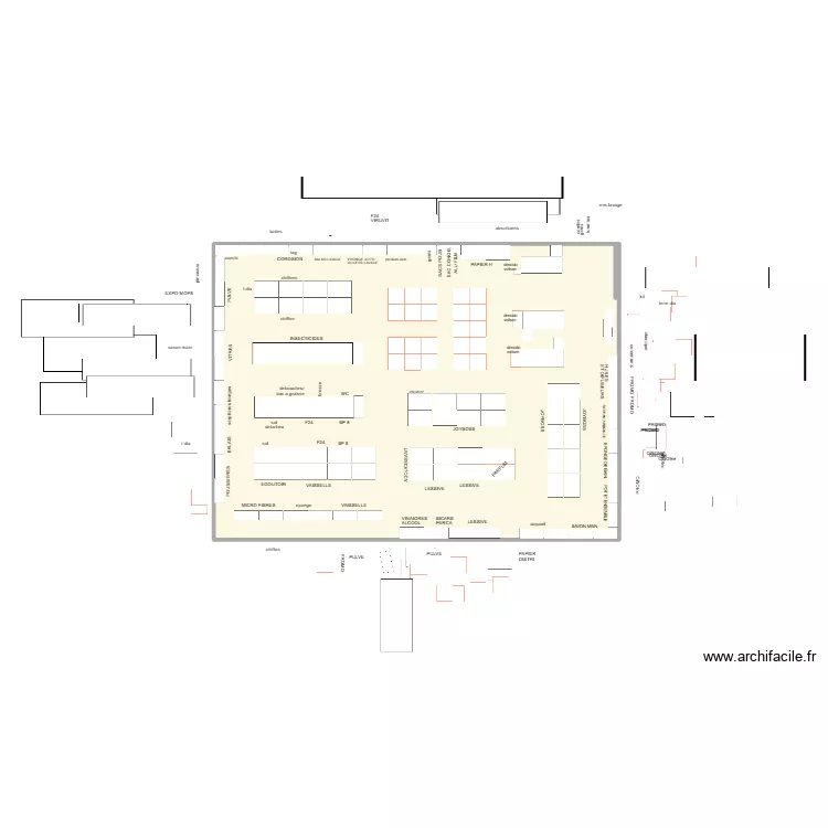 MAG 3.9. Plan de 1 et 281 m² MAG 3.9. Plan de 1 et 281 m²